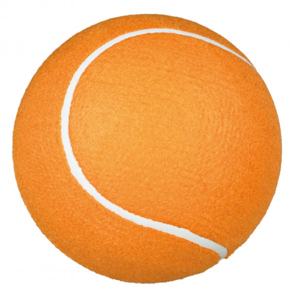 Tennis bold orange &Oslash; 22 cm, med luftpumpe